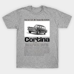 1962 FORD CONSUL CORTINA - advert T-Shirt